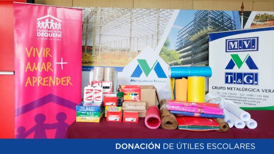 Donación de Útiles Escolares