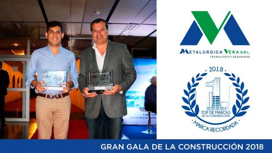 Marca Reconocida por el Top de Marcas de la Construcción 2018