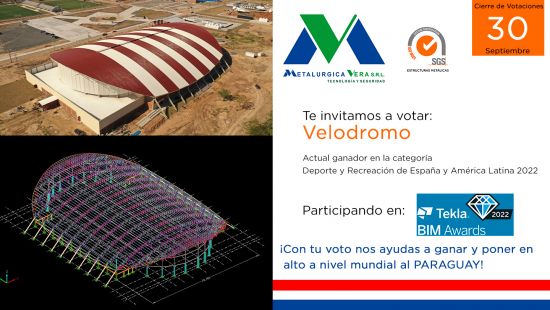 Participación en Tekla Global BIM AWARDS 2022