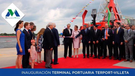 Inauguración Terminal Portuaria Terport-Villeta