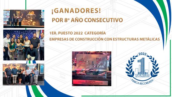 Marca Reconocida por el Top de Marcas de la Construcción 2022