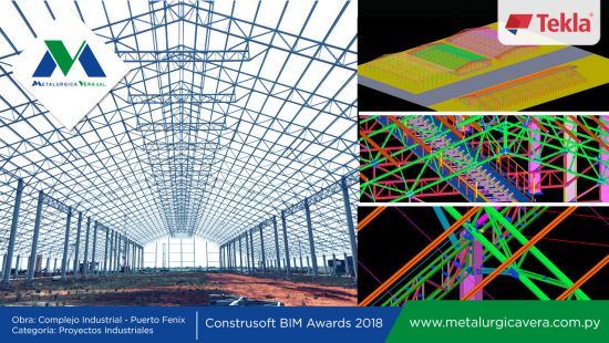 Metalúrgica Vera participa en Concurso Internacional Tekla Structures