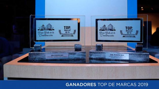 Marca Reconocida por el Top de Marcas de la Construcción 2019